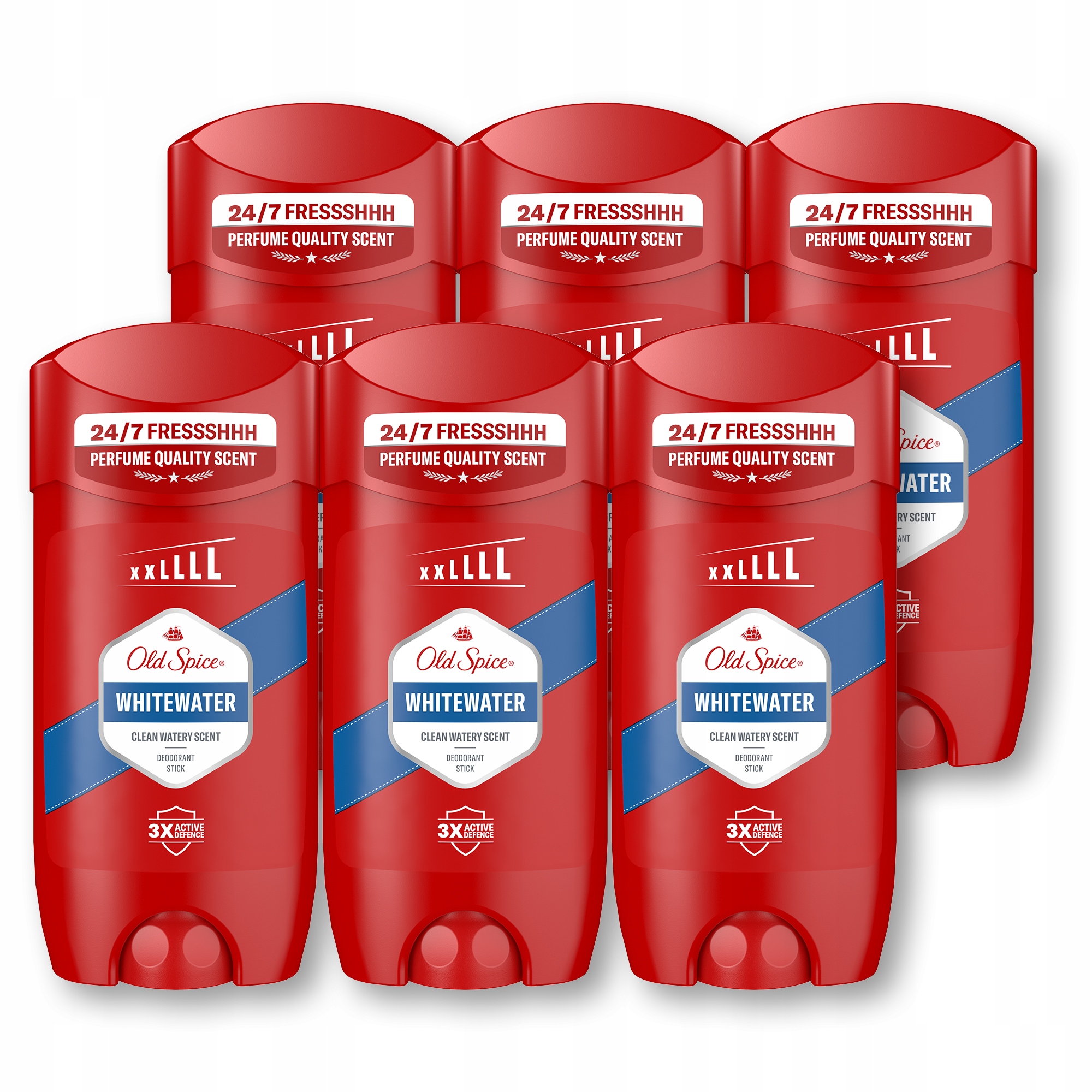 Old Spice Whitewater dezodorant v tyčinke pre mužov 6x85 ml